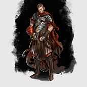 Character design project - SciPQR Centurion. Concept Art, Character Design, Game Design, Digital Drawing, Digital Painting, and Art Direction project by Rafał Połowianiuk - 04.11.2023