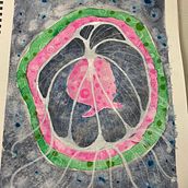 Immortal Jellyfish. Traditional illustration, Fine Arts, and Painting project by griffithcarrie67 - 04.21.2023