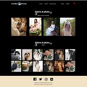 Pagina web Mendez & Gomez video y fotografia. Web Design, Graphic Design, and Design Management project by Ignacio Jiménez - 04.19.2023