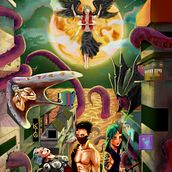 Mi proyecto del curso: Ilustración digital de fantasía y ciencia ficción. Traditional illustration, and Digital Illustration project by julio_v3r4 - 04.18.2023