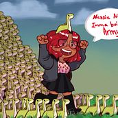 Nessies. Traditional illustration project by Fanny Guaman - 04.20.2023