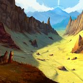 The path. Un progetto di Illustrazione tradizionale, Arte concettuale e Pittura digitale di Joaquín Ponce Vives - 20.04.2023