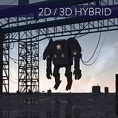 Mech Rig. Traditional illustration, 3D, Digital Illustration, Concept Art, and Digital Painting project by Walker Register - 04.20.2023
