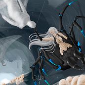 Aracne . Ilustrasi tradisional, Desain Karakter, Ilustrasi Digital, Dan Gambar Digital proyek oleh Marcoan Valdes - 04.20.2023