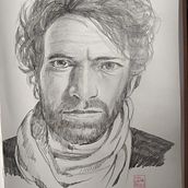 Mon projet du cours :  Principes de base du portrait au crayon Ein Projekt aus dem Bereich Bildende Künste, Bleistiftzeichnung, Zeichnung, Realistische Zeichnung und Artistische Zeichnung von marie orilel - 20.04.2023