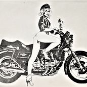 Classy Bike . % Andre de Bruin tarafından hazırlanan Geleneksel illüstras, Ve on projesi - 04.20.2023