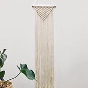 Mi proyecto del curso: Introducción al macramé: creación de un tapiz decorativo Ein Projekt aus dem Bereich Erweiterungsentwicklung, H, werk, Innendesign, Dekoration von Innenräumen, Weben, Makramee und Textildesign von GT Maria Gracia - 20.04.2023