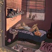 Mi proyecto del curso: Ilustración digital evocadora con Procreate. Traditional illustration, Digital Illustration, Digital Drawing, Sketchbook, and Narrative project by Juan Monasterio - 04.19.2023