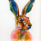 Mi proyecto del curso: Técnicas experimentales de acuarela para principiantes. Un proyecto de Ilustración tradicional, Bellas Artes, Pintura a la acuarela e Ilustración naturalista				 de Maite Sánchez - 20.04.2023
