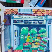 My project for course: Vibrant Urban Illustration with Gouache Paint. Painting, Sketching, Architectural Illustration, and Gouache Painting project by bsermen94 - 04.21.2023