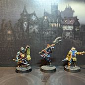 Darkest dungeon minis. Acr, and lic Painting project by giovanni_blanco - 04.21.2023