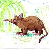 Mein Abschlussprojekt für den Kurs: Kreative Illustrationstechniken mit Gouache. Traditional illustration, Character Design, Fine Arts, Painting, Children's Illustration, Gouache Painting, and Picturebook project by jule_29 - 04.21.2023