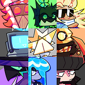 Character Designs for RebEarth. Een project van Ontwerp van personages, Traditionele illustratie y Digitale illustratie van Steven V - 04.03.2023