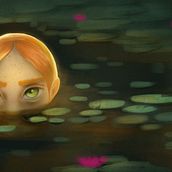mermaid1. Traditional illustration project by Liane - 12.30.2021