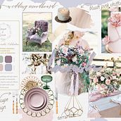 Canva | Wedding Moodboard . Een project van  Br, ing en identiteit, Grafisch ontwerp, Webdesign y Social media-ontwerp van Floriana Santoro | The Flair Stylist - 22.04.2023