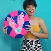 1 ano de Xocante Studio!. Fine Arts, Arts, Crafts, Creativit, and Textile Design project by Jéssica Queiroga - 04.23.2023