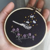 broder sur des sacs ou pochettes. Consultoria criativa projeto de Marie Gros - 23.04.2023