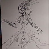 Mi proyecto del curso: Sketchbook fantástico: dibuja personajes desde la imaginación. Traditional illustration, Creativit, Drawing, and Sketchbook project by Manuel - 04.23.2023