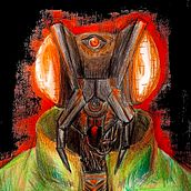Bugged Robotics. Traditional illustration project by Joe Hatem - 04.23.2023