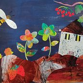 Il mio progetto del corso: Creazione di personaggi illustrati con carta. Traditional illustration, Character Design, Collage, Paper Craft, Children's Illustration, and Creating with Kids project by lumecima - 04.23.2023