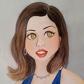 Meu projeto do curso: Desenho fanart com aquarela e lápis de cor. Traditional illustration, Painting, Watercolor Painting, Portrait Drawing, Children's Illustration, and Colored Pencil Drawing project by Renata Mantelli - 04.23.2023