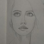 Meu projeto do curso: Caderno de retratos: explore o rosto humano. Un progetto di Bozzetti, Disegno, Disegno di ritratti, Disegno artistico e Sketchbook di Sharlene Porto - 24.04.2023