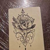 Mon projet du cours : Tatouage pour débutants. Tattoo Design project by Vanessa - 04.24.2023