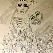 My project for course: Drawing From Imagination with Graphite and Charcoal . Traditional illustration, Fine Arts, Pencil Drawing, Drawing, Artistic Drawing, and Figure Drawing project by skylar756 - 04.22.2023