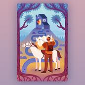 Metaphoric cards . % Kate Avleva tarafından hazırlanan Geleneksel illüstras, on, Sanat Yönetmenliği, Markalaşma ve Kimlik, Grafik Tasarım, Vektör İllüstras, Ve onu projesi - 03.24.2022