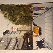 My project for course: Urban Landscapes in Watercolor. Un proyecto de Bellas Artes, Pintura a la acuarela e Ilustración arquitectónica de efearabaci241907 - 25.04.2023