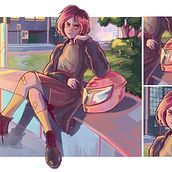 This is liz - Character design . Design, Ilustrație tradițională și Design de caractere de Adriana Mantilla - 04.24.2022