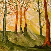 My project for course: Dreamy Watercolor Landscapes: Paint with Light. Painting, and Watercolor Painting project by Nerida Carter - 04.21.2023