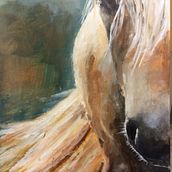 Horse . Lukisan proyek oleh Maaike Damen - 04.25.2023