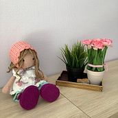Mi proyecto del curso: Elaboración de muñecas amigurumi románticas Ein Projekt aus dem Bereich H, werk, Spielzeugdesign, Weben, Crochet, Amigurumi und Textildesign von mjdurana - 25.04.2023