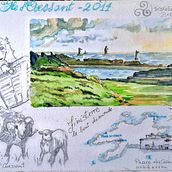 Il mio progetto del corso: Diario di viaggio ad acquerello. Un progetto di Illustrazione tradizionale, Pittura ad acquerello, Illustrazione architettonica e Sketchbook di Erika - 25.04.2023