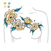 Mi proyecto del curso: Diseño de tatuajes botánicos con Procreate. Ilustração tradicional, Ilustração digital, Desenho de tatuagens e Ilustração botânica projeto de simonmasona - 23.04.2023
