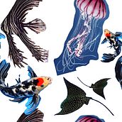 Mi proyecto del curso: Diseño de estampados para superficies textiles con Photoshop. Un progetto di Illustrazione tradizionale, Costume design, Pattern design, Fashion design e Illustrazione digitale di Yasmin Alonso - 25.04.2023