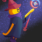 Mi proyecto del curso: Diseño de personajes fantásticos en Procreate. Traditional illustration, Character Design, Digital Illustration, Digital Drawing, and Digital Painting project by Luis Fernando Valencia Suárez - 04.25.2023