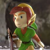 DIORAMA - NES LEGEND OF ZELDA GAMES. 3D Modeling, and 3D Character Design project by Everton Luniere - 04.26.2023