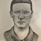 Mi proyecto del curso: Retrato realista a lápiz: captura historias y emociones. Traditional illustration, Pencil Drawing, Drawing, Portrait Drawing, and Realistic Drawing project by José Pablo Bernal Monrroy - 04.19.2023
