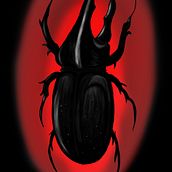 Beetle. Un proyecto de Ilustración tradicional, Ilustración digital, Dibujo artístico y Dibujo digital de Sofía Digiano - 26.04.2023