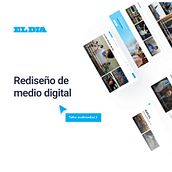 UX & UI Case Study | Diario "El Día" | Rediseño web. Een project van  Ontwerp, Interactief ontwerp y Webdesign van Lucia Mendiburu - 26.04.2023
