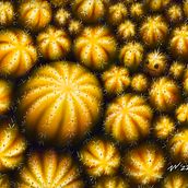 Lemon Cactus Field. Projekt z dziedziny Trad, c i jna ilustracja użytkownika nick_vikos - 26.04.2023