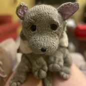 Mi proyecto del curso: Tejido de animales de peluche realistas: crea un cachorro de hilo. Knitting project by susanasart - 04.26.2023