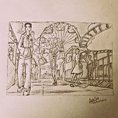 Mi proyecto del curso: Fundamentos del dibujo de personas a partir de la imaginación. Traditional illustration, Fine Arts, Sketching, Pencil Drawing, Drawing, Artistic Drawing, and Figure Drawing project by Héctor Chirinos - 04.20.2023