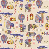 Mi proyecto del curso: Ilustración digital de patrones inspirados en la naturaleza. Un projet de Illustration traditionnelle, Création de motifs, Dessin, Illustration numérique et Illustration botanique de abelcastilloarias - 28.04.2023