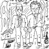 AMIGOS - Mi proyecto del curso: Guion para cómic: domina el storytelling visual. Comic, Stor, telling, Stor, board, Roteiro, Comunicação, Narrativa, Escrita de ficção, e Escrita criativa				 projeto de Gonzalo Carrasco Rajal - 27.04.2023