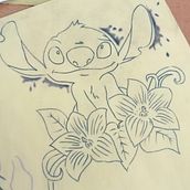 Mon projet du cours : Initiation aux techniques de tatouage. Traditional illustration, Tattoo Design, and Botanical Illustration project by chloe_a - 04.27.2023