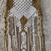 Mi proyecto del curso: Técnicas de macramé circular. Arts, Crafts, Decoration, Fiber Arts, Macramé, and Textile Design project by Itzel L - 04.28.2023