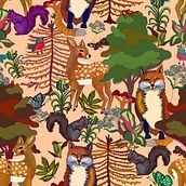 Mi proyecto del curso: Ilustración digital de patrones inspirados en la naturaleza. Traditional illustration, Pattern Design, Drawing, Digital Illustration, and Botanical Illustration project by nayibeet - 04.28.2023